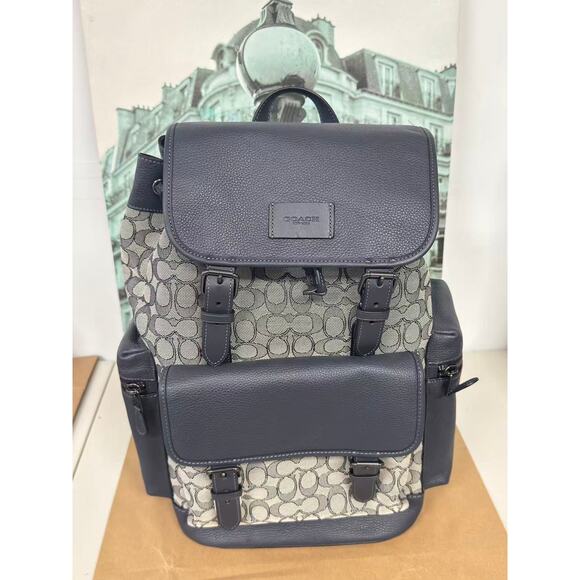 Coach CE523 Sprint Backpack In Signature Jacquard main image 4